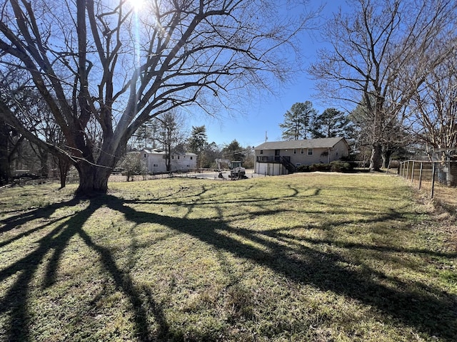 view of yard