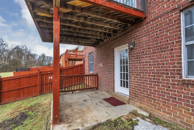 view of patio