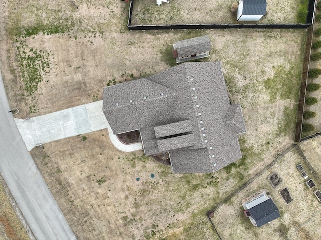 drone / aerial view