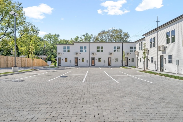 view of car parking