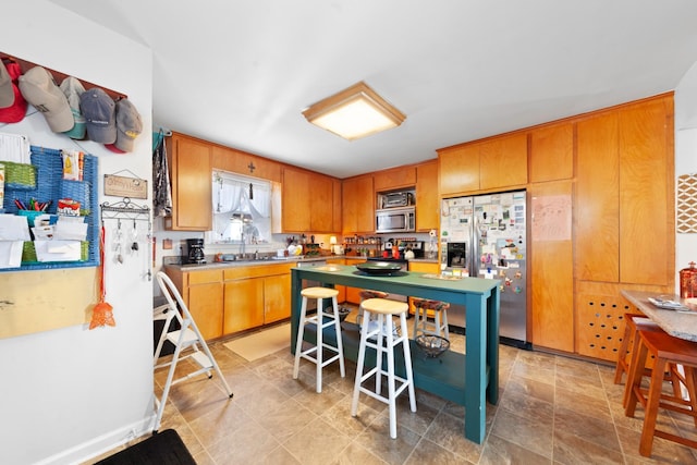 kitchen featuring sink and stainless steel appliances