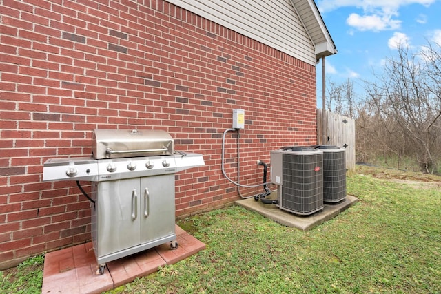 details featuring central AC unit