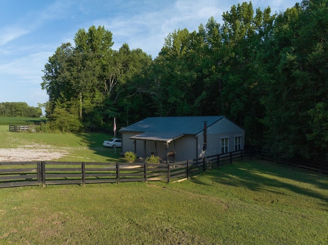 2111 Hoovers Rd, Duck River, TN 38454 - view of yard featuring a rural view