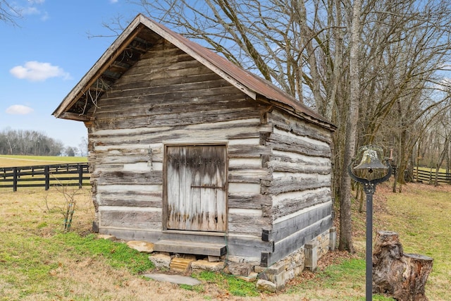 2111 Hoovers Rd, Duck River, TN 38454 - view of outbuilding featuring a rural view