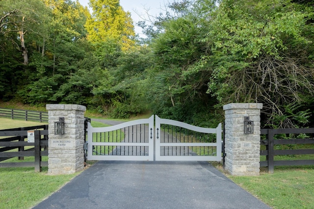 2111 Hoovers Rd, Duck River, TN 38454 - view of gate