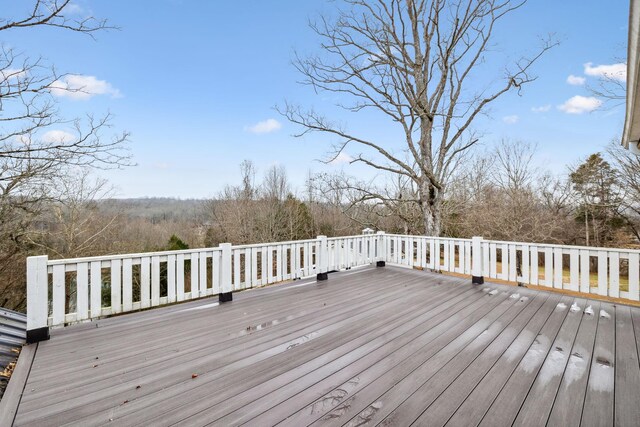 2111 Hoovers Rd, Duck River, TN 38454 - view of wooden terrace