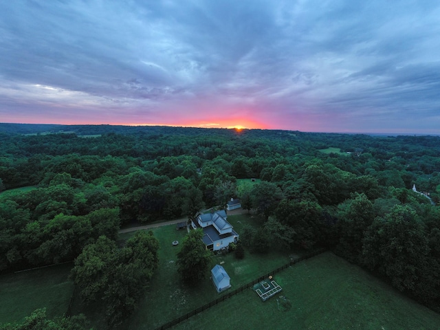 2111 Hoovers Rd, Duck River, TN 38454 - view of aerial view at dusk