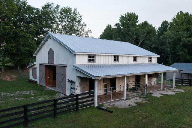2111 Hoovers Rd, Duck River, TN 38454 - view of front facade featuring an outbuilding