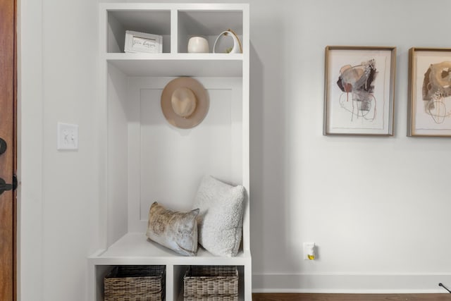 view of mudroom