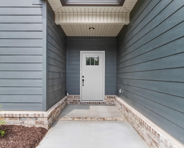 view of property entrance