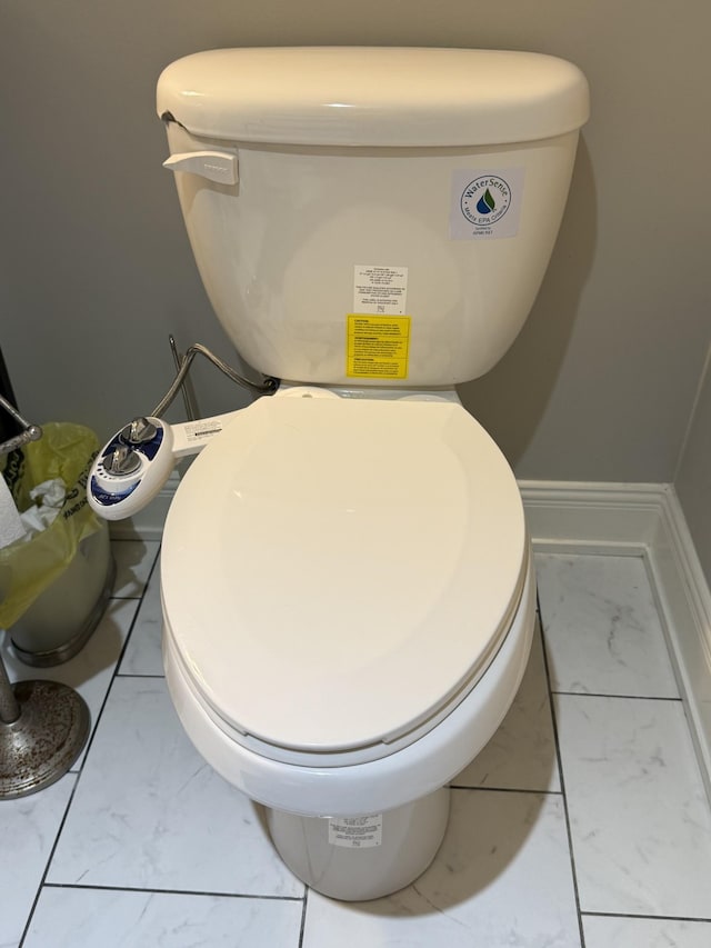 bathroom with toilet