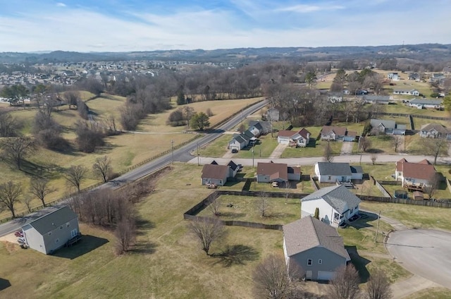 birds eye view of property featuring a residential view