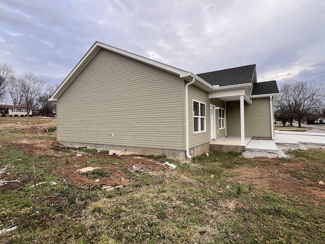 view of property exterior