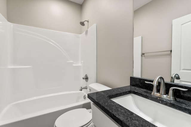 805 Shepard St S, Winchester, TN 37398 - full bathroom with toilet, shower / bath combination, and vanity