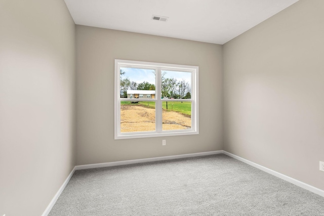 805 Shepard St S, Winchester, TN 37398 - empty room featuring baseboards, carpet floors, and visible vents