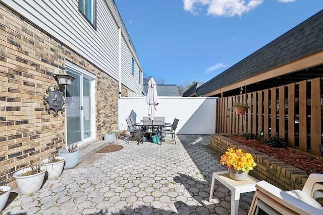 view of patio / terrace