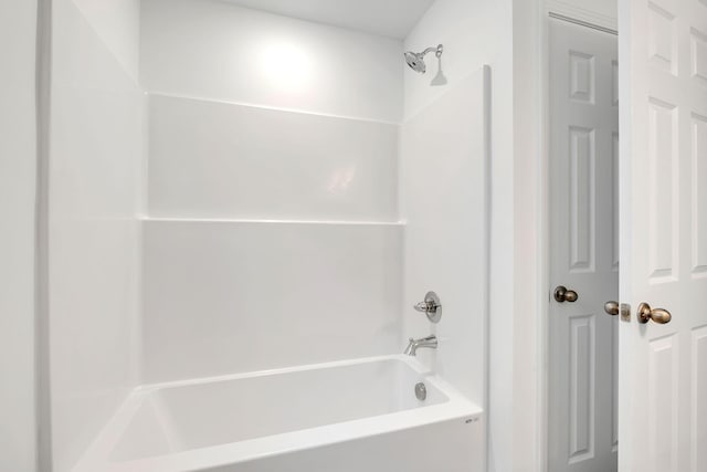 bathroom featuring bathing tub / shower combination