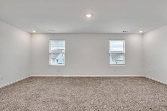 empty room featuring carpet