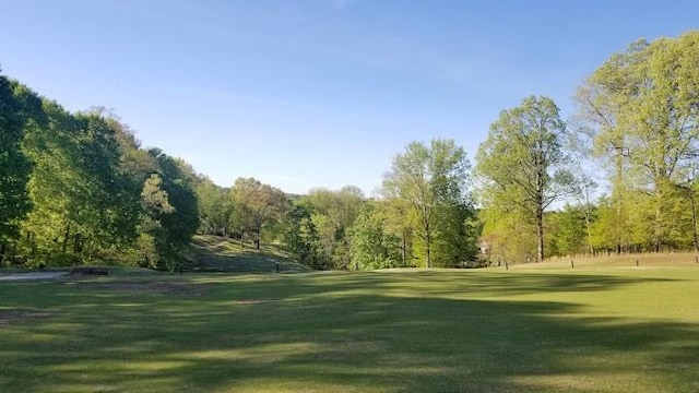 surrounding community featuring a lawn