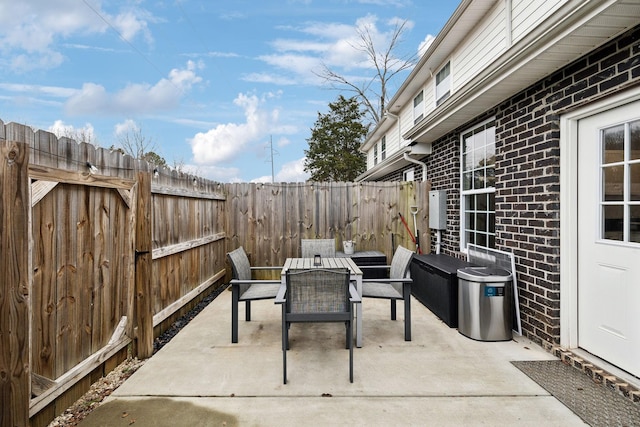 view of patio / terrace