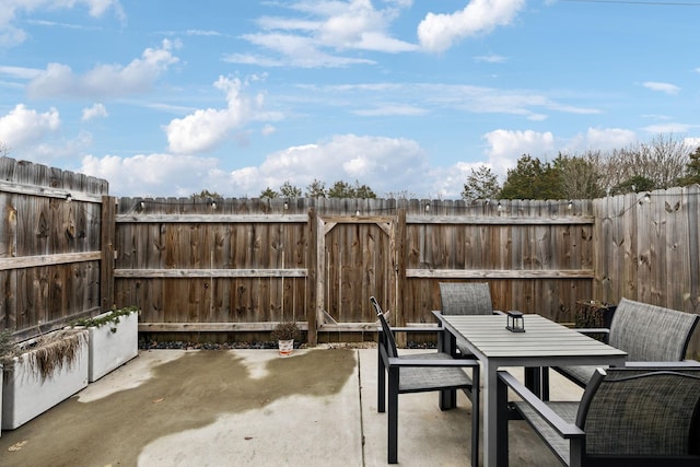 view of patio