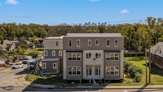 view of rear view of property