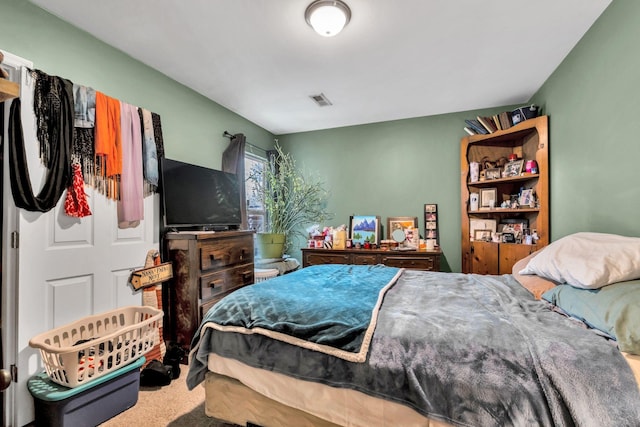 bedroom featuring carpet floors