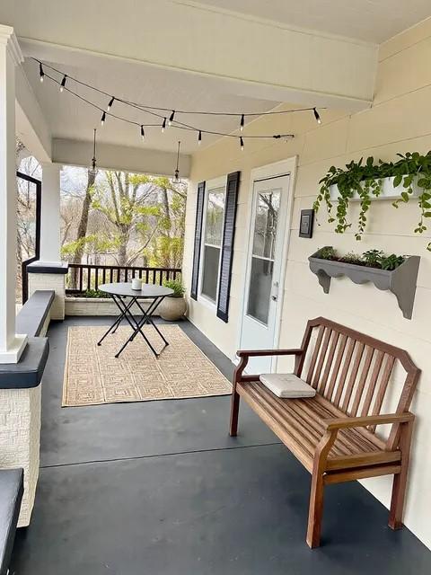 view of patio / terrace featuring a porch