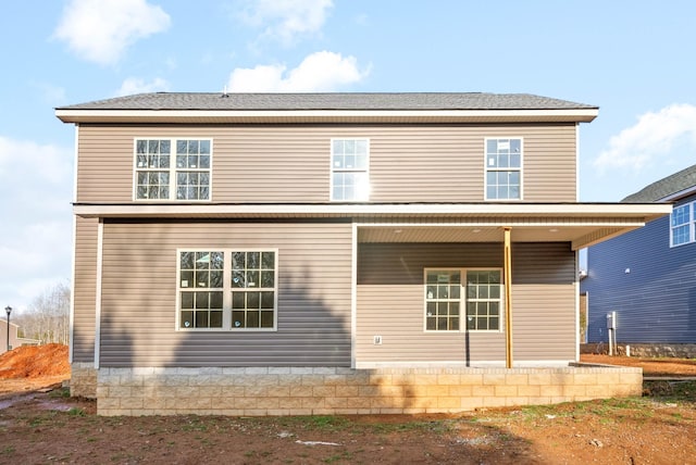 view of rear view of house