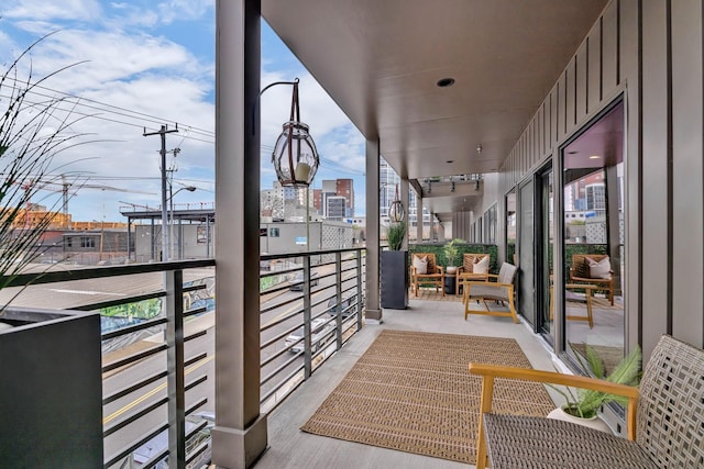 635 7th Ave S Unit 211, Nashville, TN 37203 - balcony featuring a city view