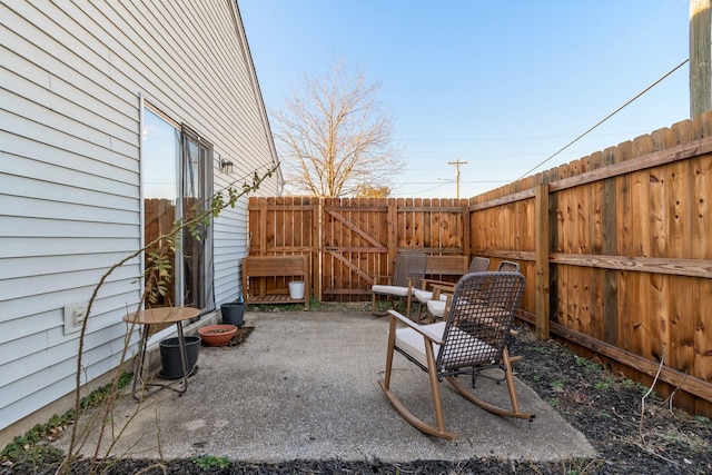 view of patio / terrace