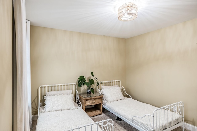 bedroom with carpet flooring