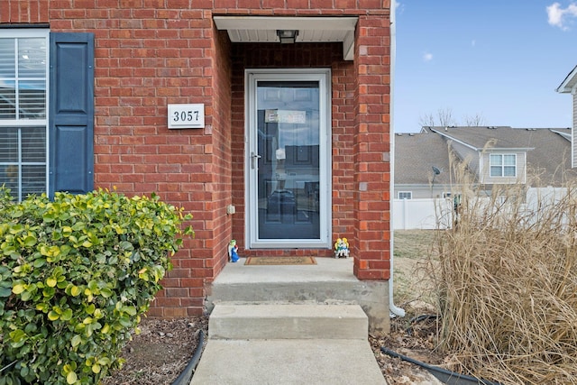 view of property entrance