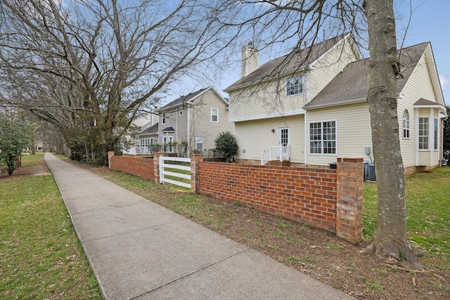 view of home's exterior