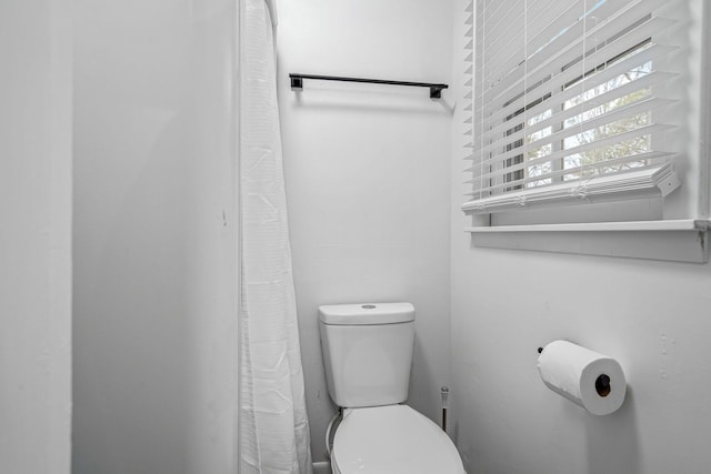 bathroom with toilet