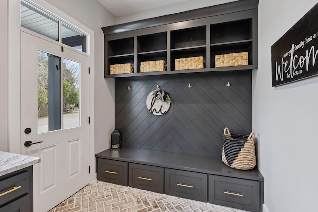 view of mudroom