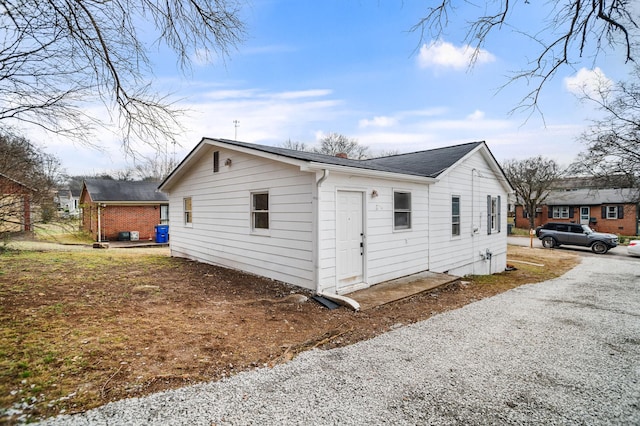 view of property exterior