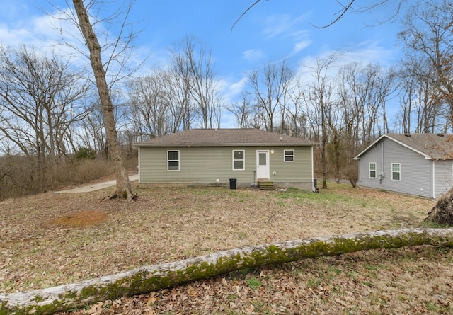 view of back of house