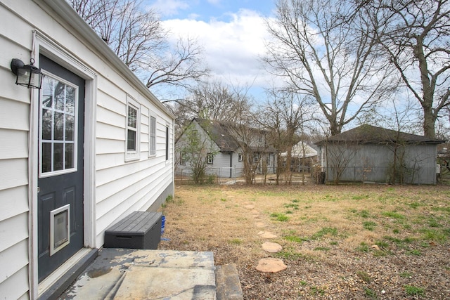 view of yard featuring central AC unit