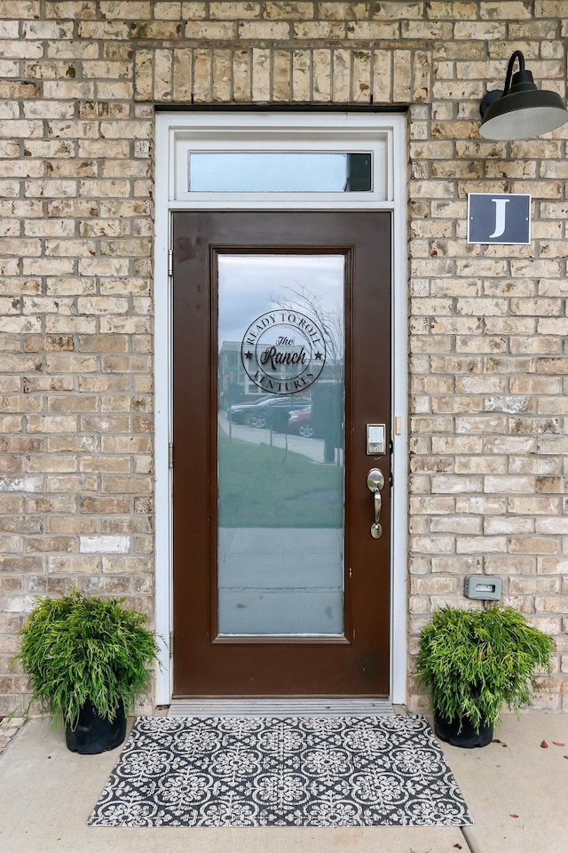 view of property entrance