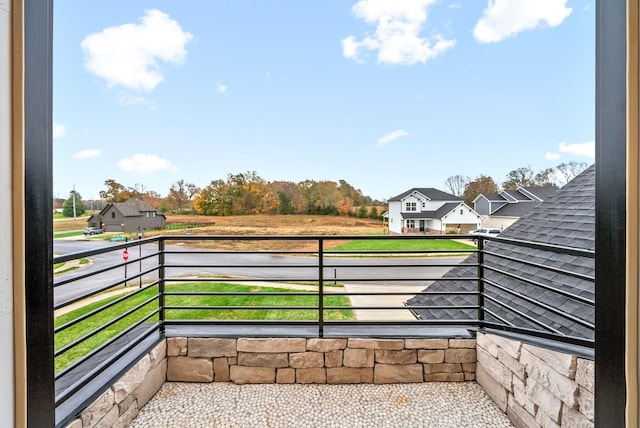 view of patio / terrace featuring a balcony