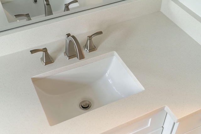 interior details featuring sink