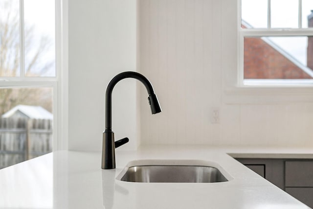 room details featuring sink