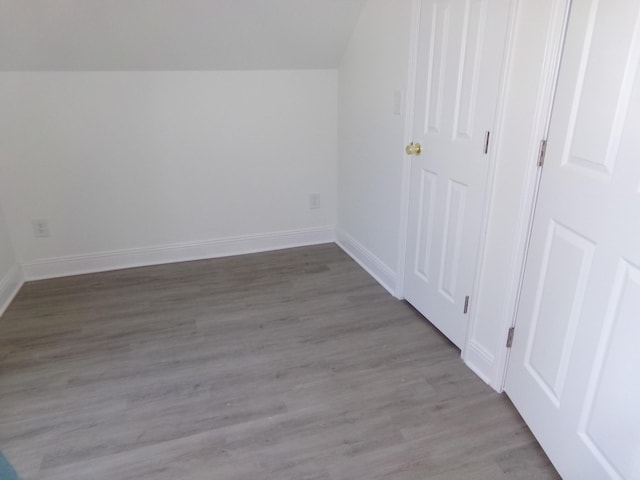 unfurnished bedroom with wood-type flooring