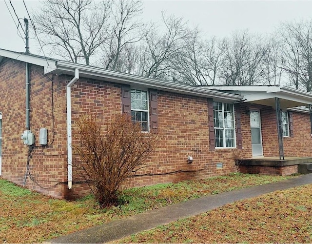 view of side of home