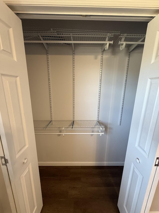 view of closet