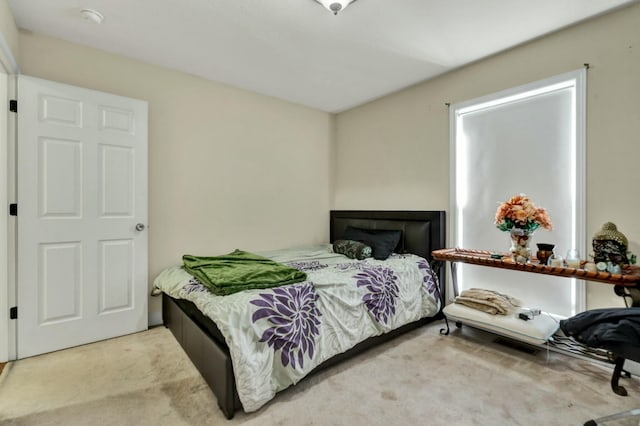 bedroom featuring carpet flooring