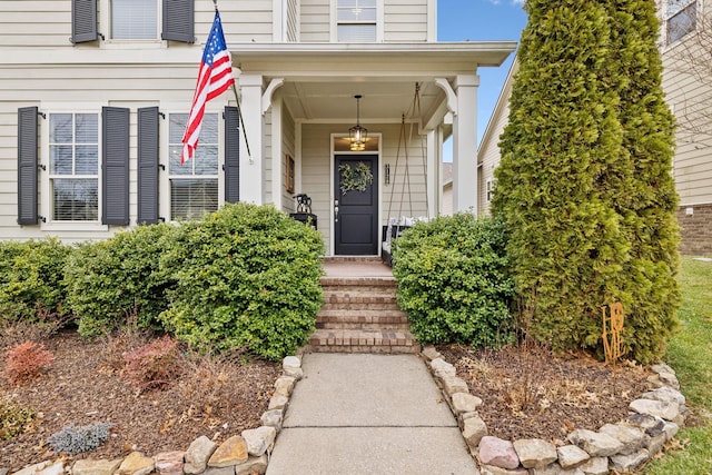 view of property entrance