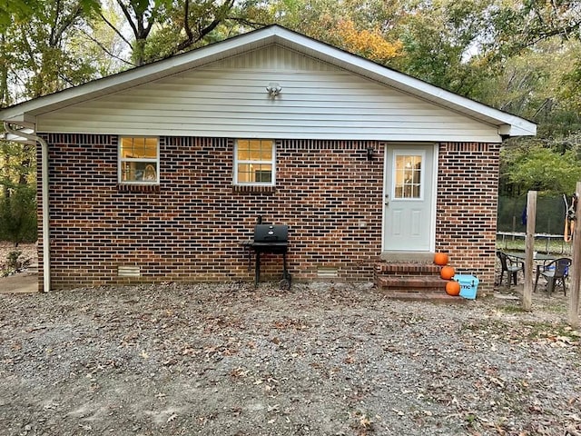 view of rear view of house