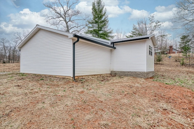 view of side of home